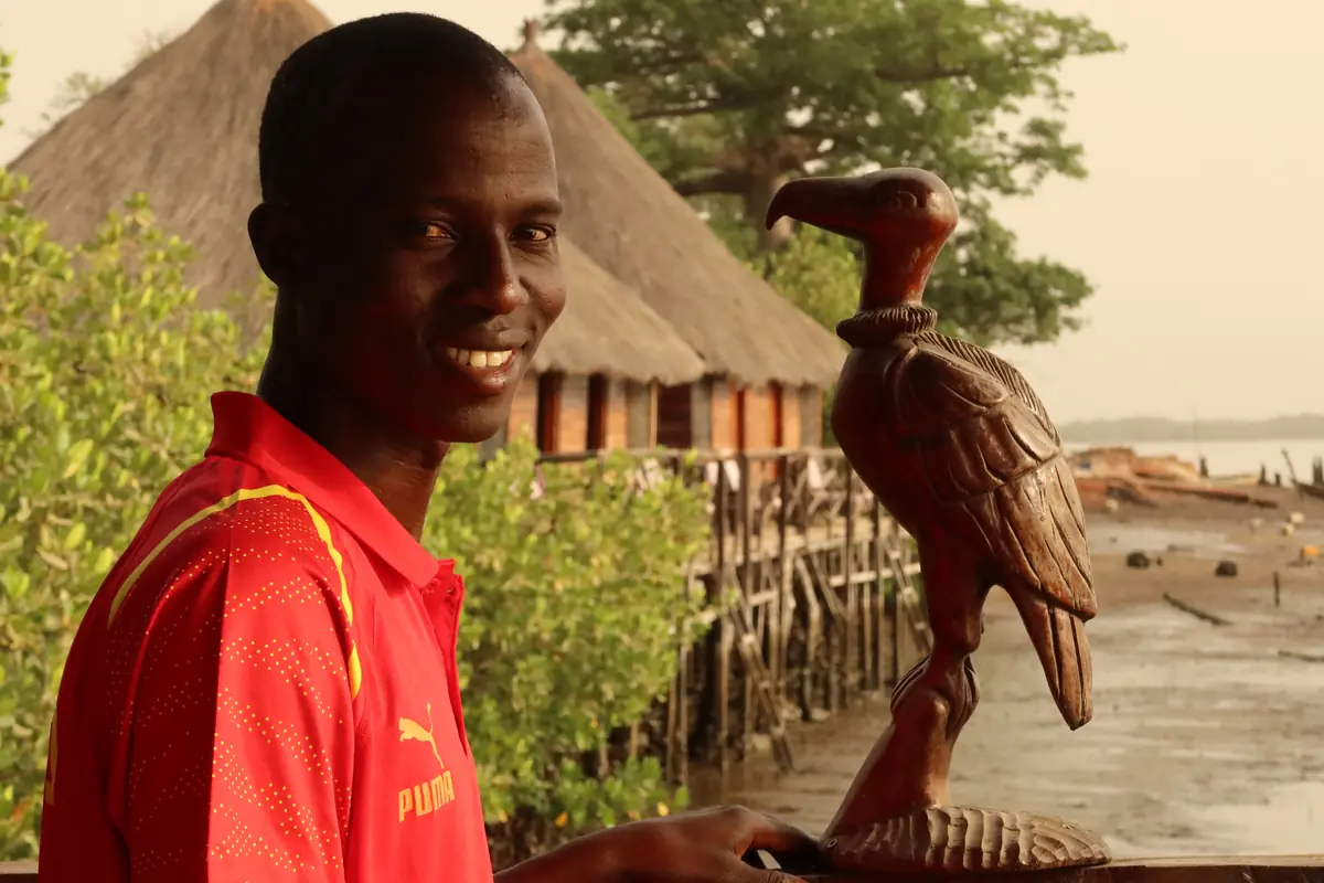 Ebrima Saho, private tour guide in The Gambia